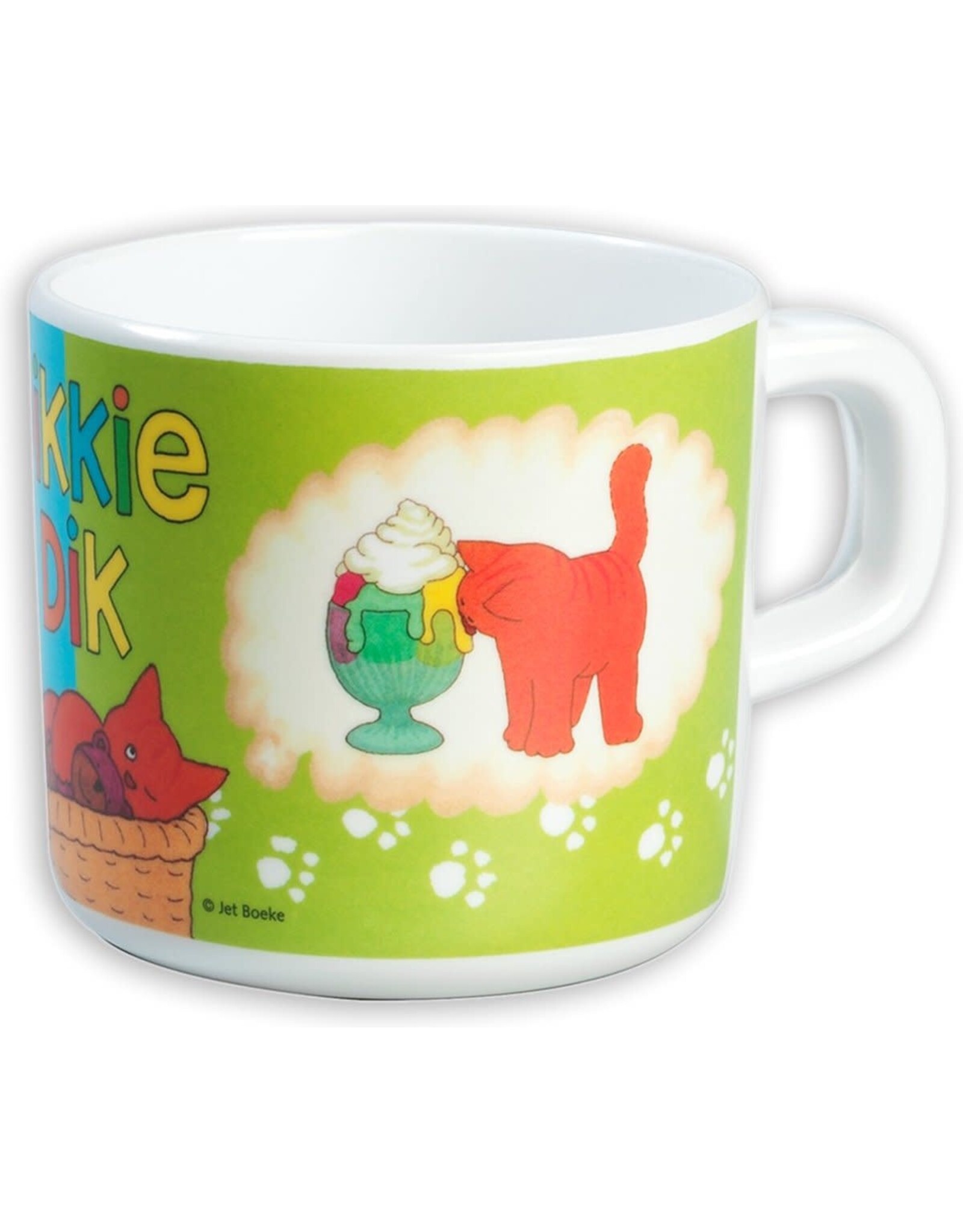 Bambolino Toys Kinderservies 5-delig Dikkie Dik - Melamine