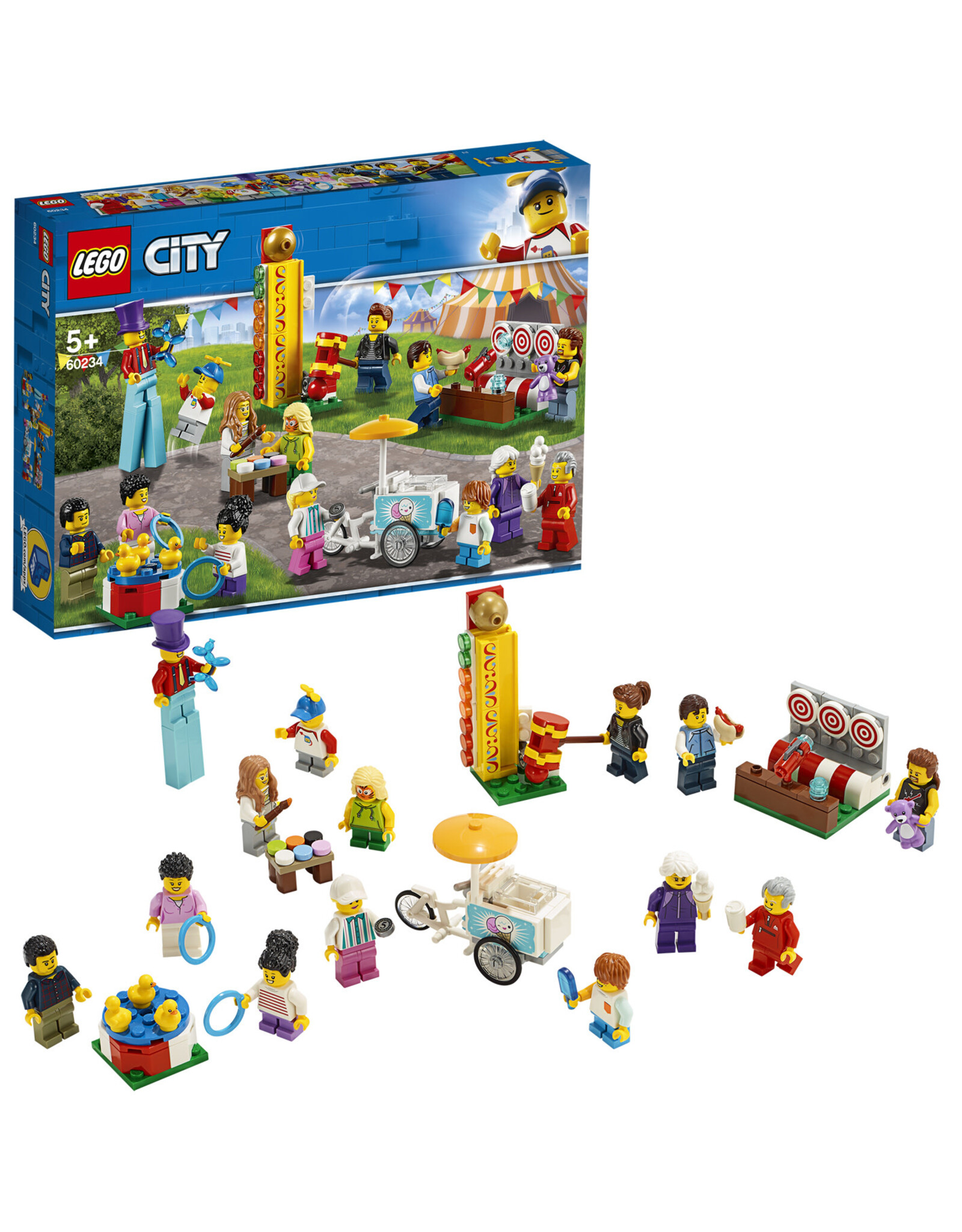 LEGO Lego City 60234 Personenset Kermis – People Pack  Fun Fair