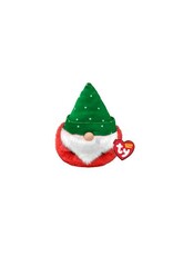 Ty Ty Teeny Puffies Christmas Gnome Kabouter met Groene Hoed 10cm