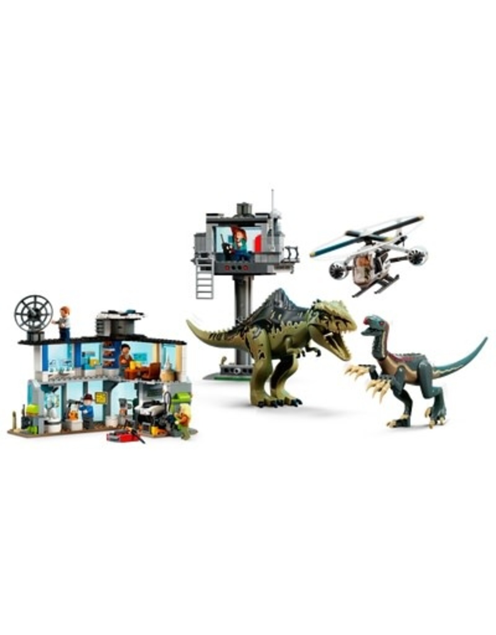 LEGO Lego Jurassic World 76949 Giganotosaurus & Therizinosaurus Aanval