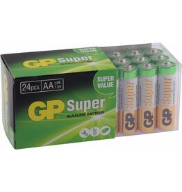 GP GP AA  Super Alkaline  1.5V  24Pack