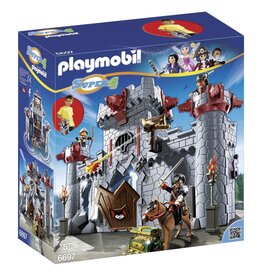 Playmobil Playmobil 6697 Super 4 meeneemburcht van de Zwarte Baron -  Take Along Black Barons Castle