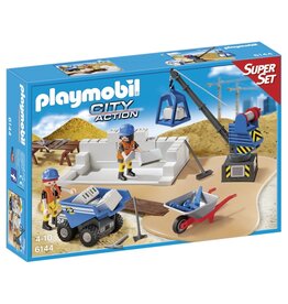 Playmobil Playmobil City Action 6144 SuperSet Bouwterrein