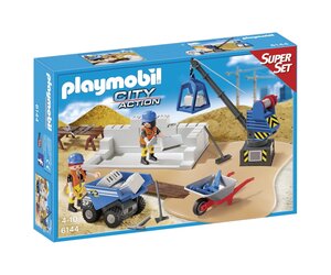 Playmobil Playmobil City Action 6144 SuperSet Bouwterrein