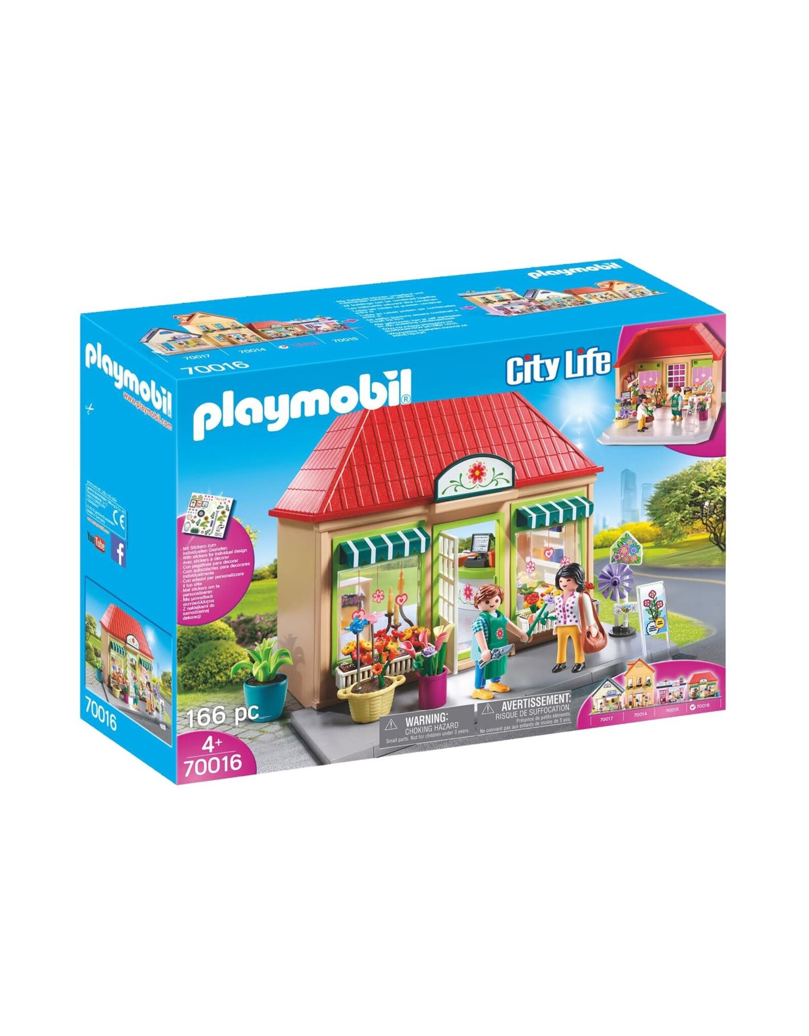 Playmobil Playmobil City Life 70016 Mijn Bloemenwinkel