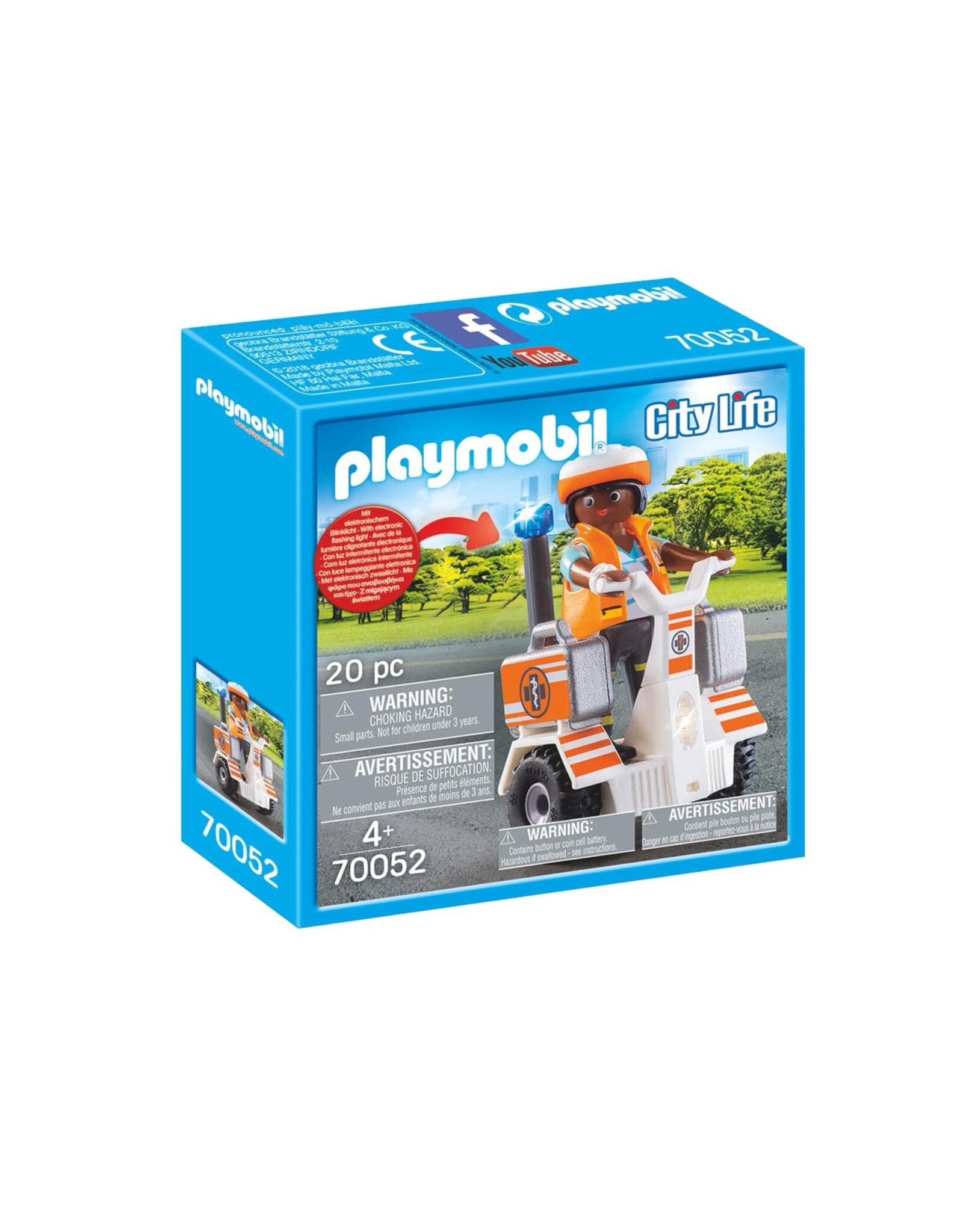 Playmobil Playmobil City Life 70052 Eerste Hulp Balans Racer