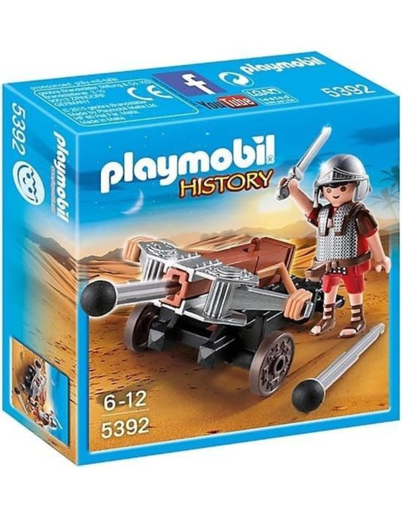 Playmobil Playmobil History 5392 Romeinse Soldaat met Ballista