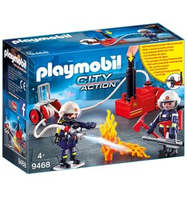 Playmobil Playmobil City Action 9468 Brandweerteam met Waterpomp