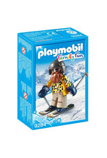 Playmobil Playmobil Family Fun 9284 Skiër op Snowblades