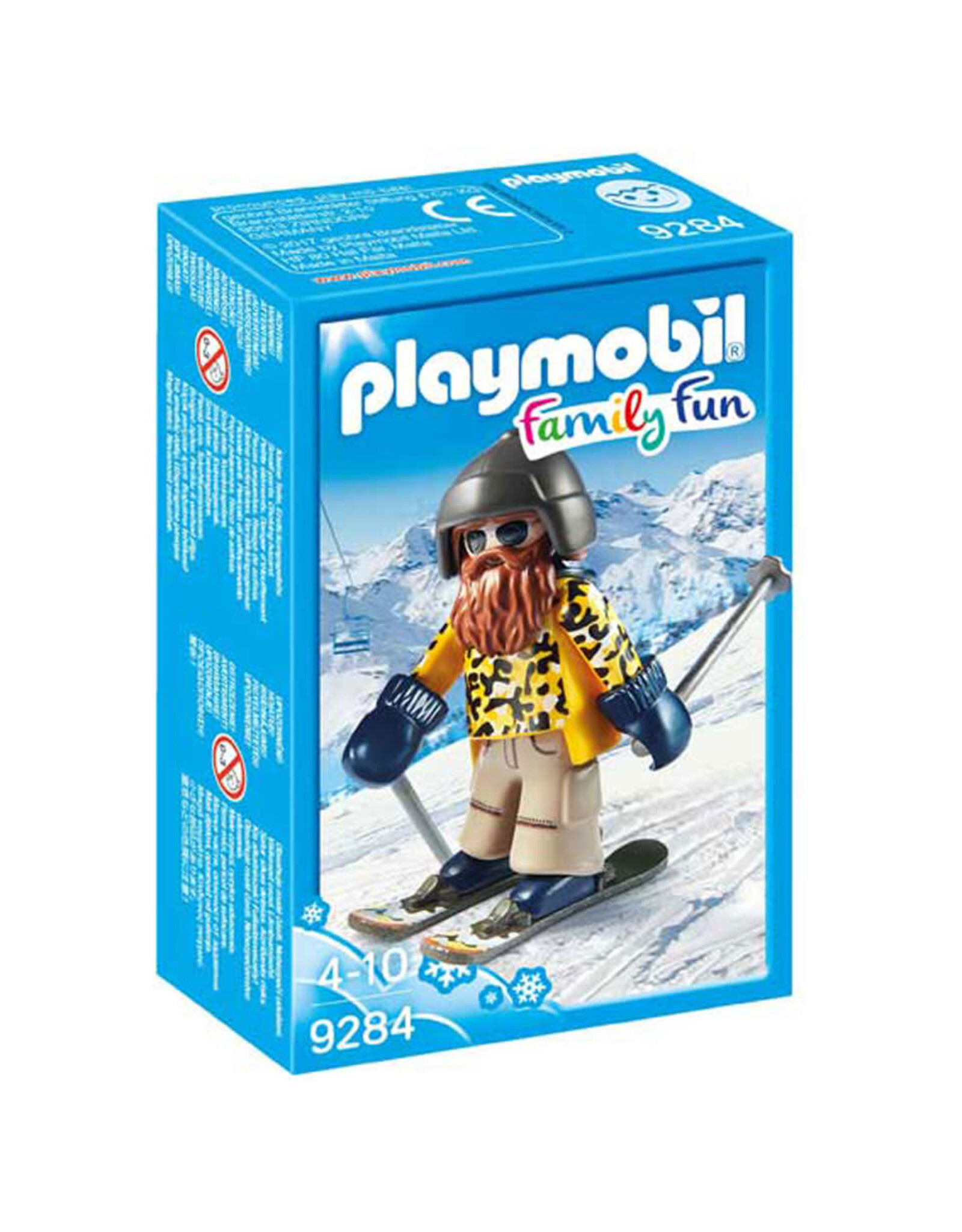 Playmobil Playmobil Family Fun 9284 Skiër op Snowblades