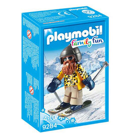 Playmobil Playmobil Family Fun 9284 Skiër op Snowblades