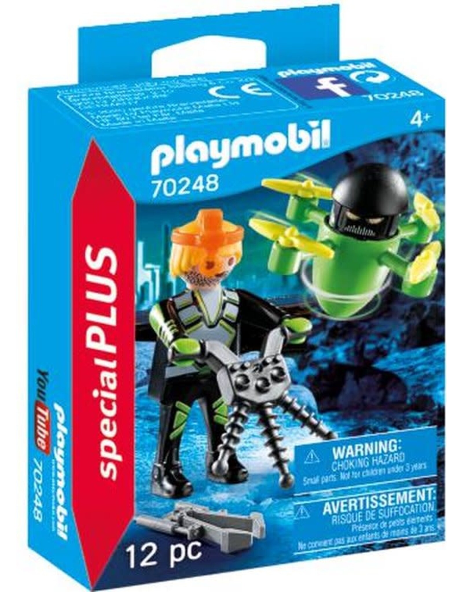 Playmobil Playmobil Special Plus 70248 Agent met Drone