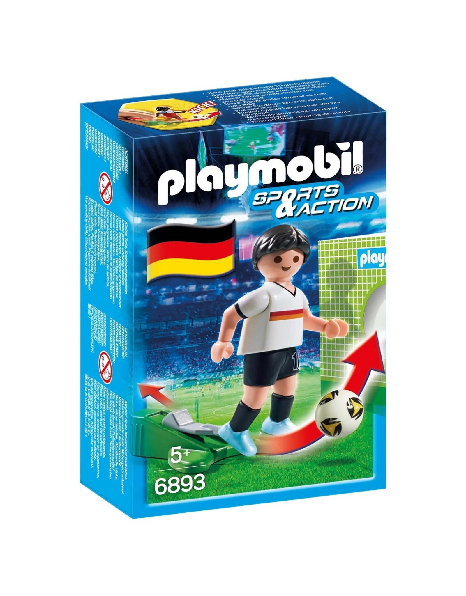 Playmobil Playmobil Sports & Action 6893 Voetbalspeler Duitsland