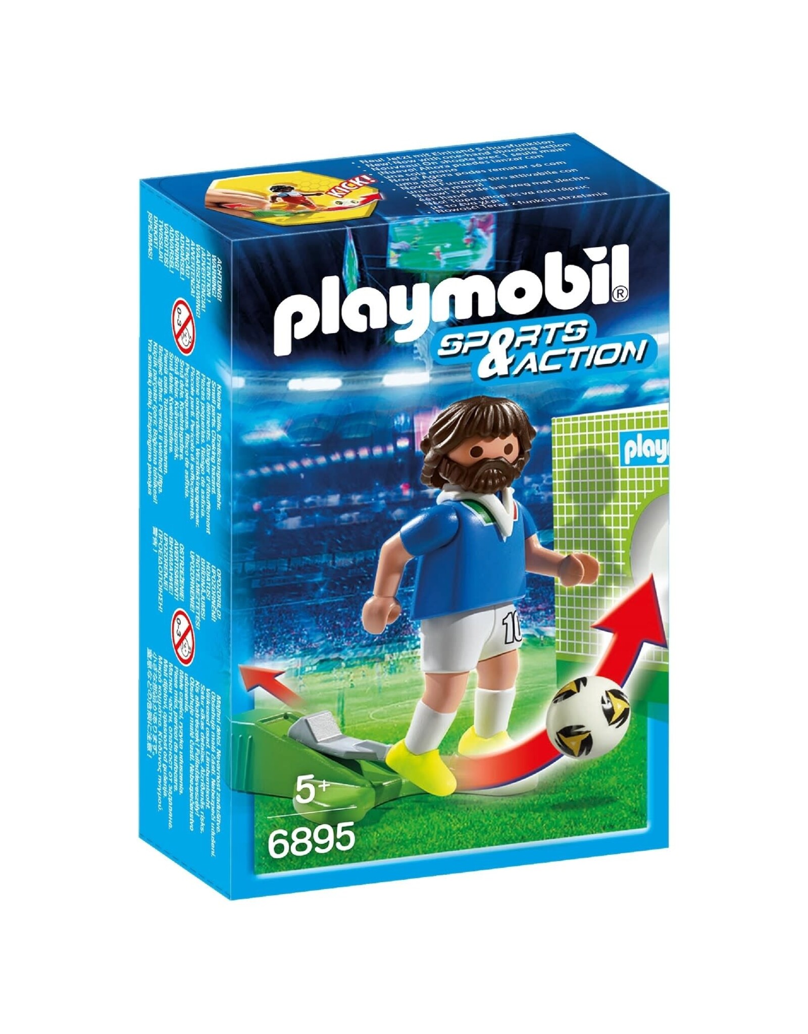 Playmobil Playmobil Sports & Action 6895 Voetbalspeler Italië