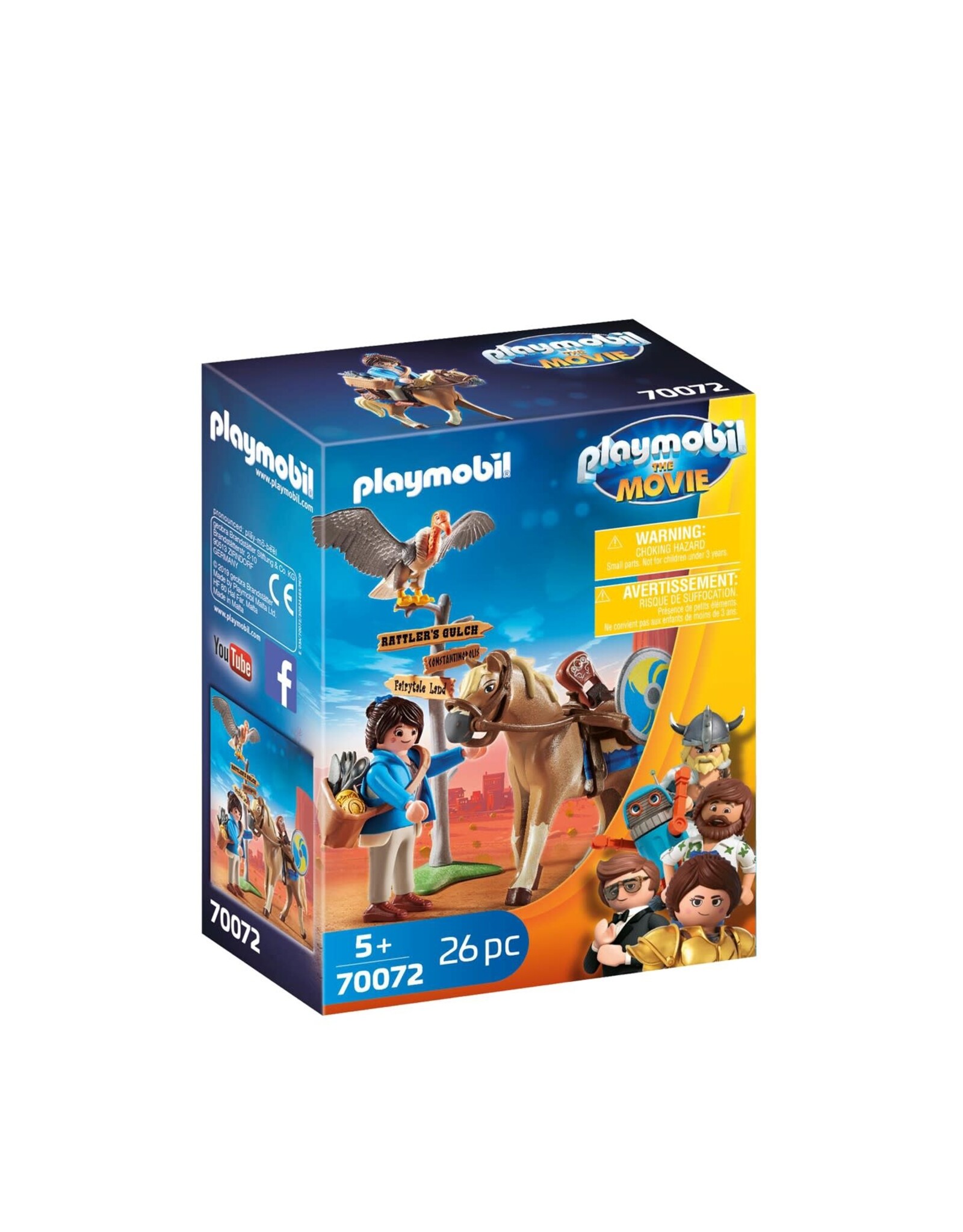 Playmobil Playmobil The Movie 70072 Marla met Paard