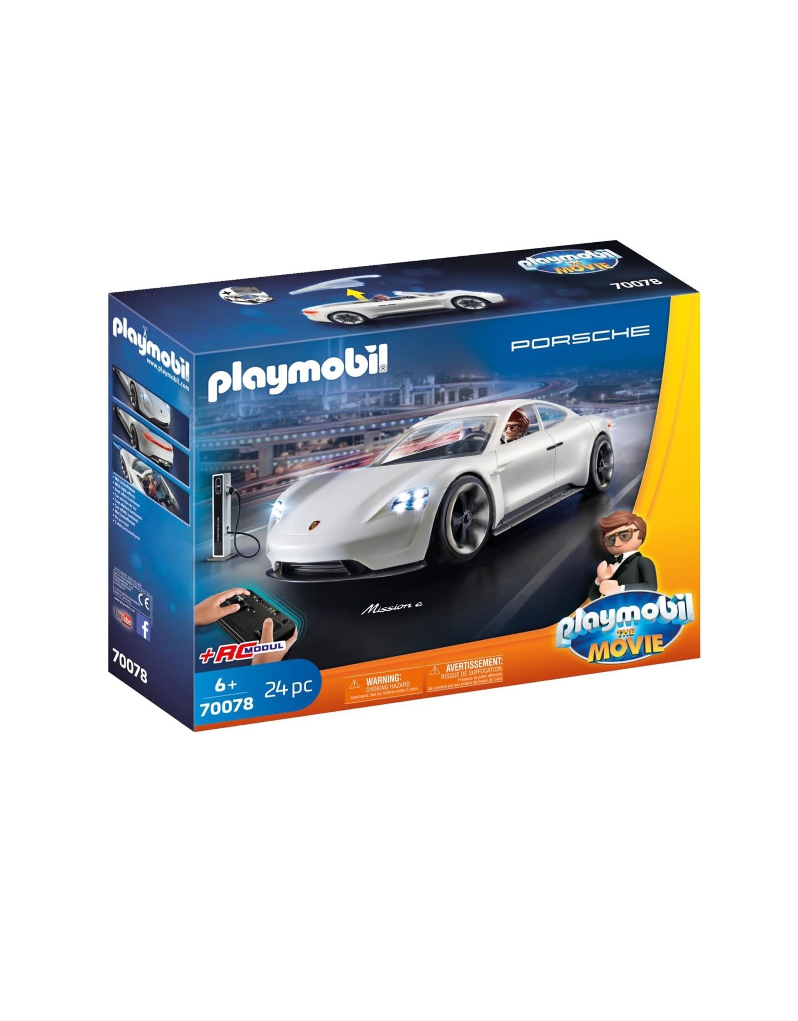 Playmobil Playmobil The Movie 70078 Rex Dasher's Porsche Mission E