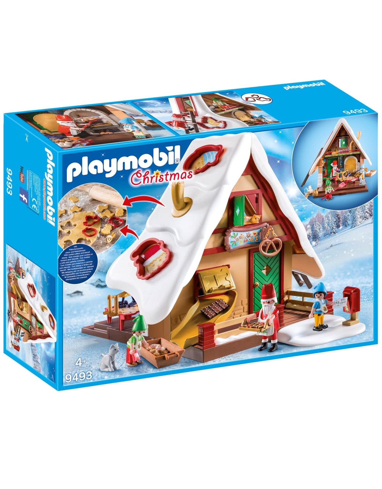 Playmobil Playmobil Christmas 9493 Kerstbakkerij met Koekjesvormen