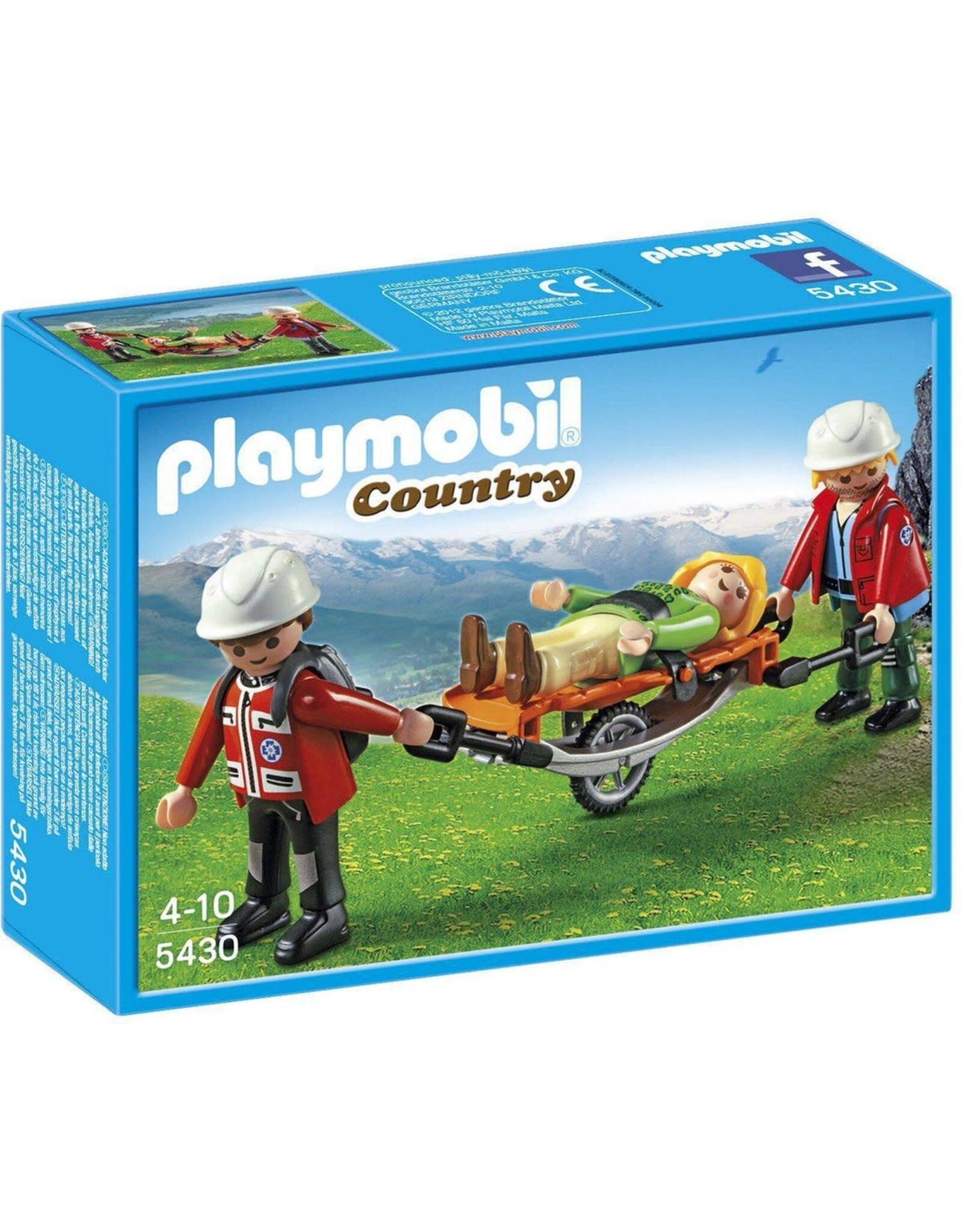 Playmobil Playmobil Country 5430 Reddingsteam met Brancard