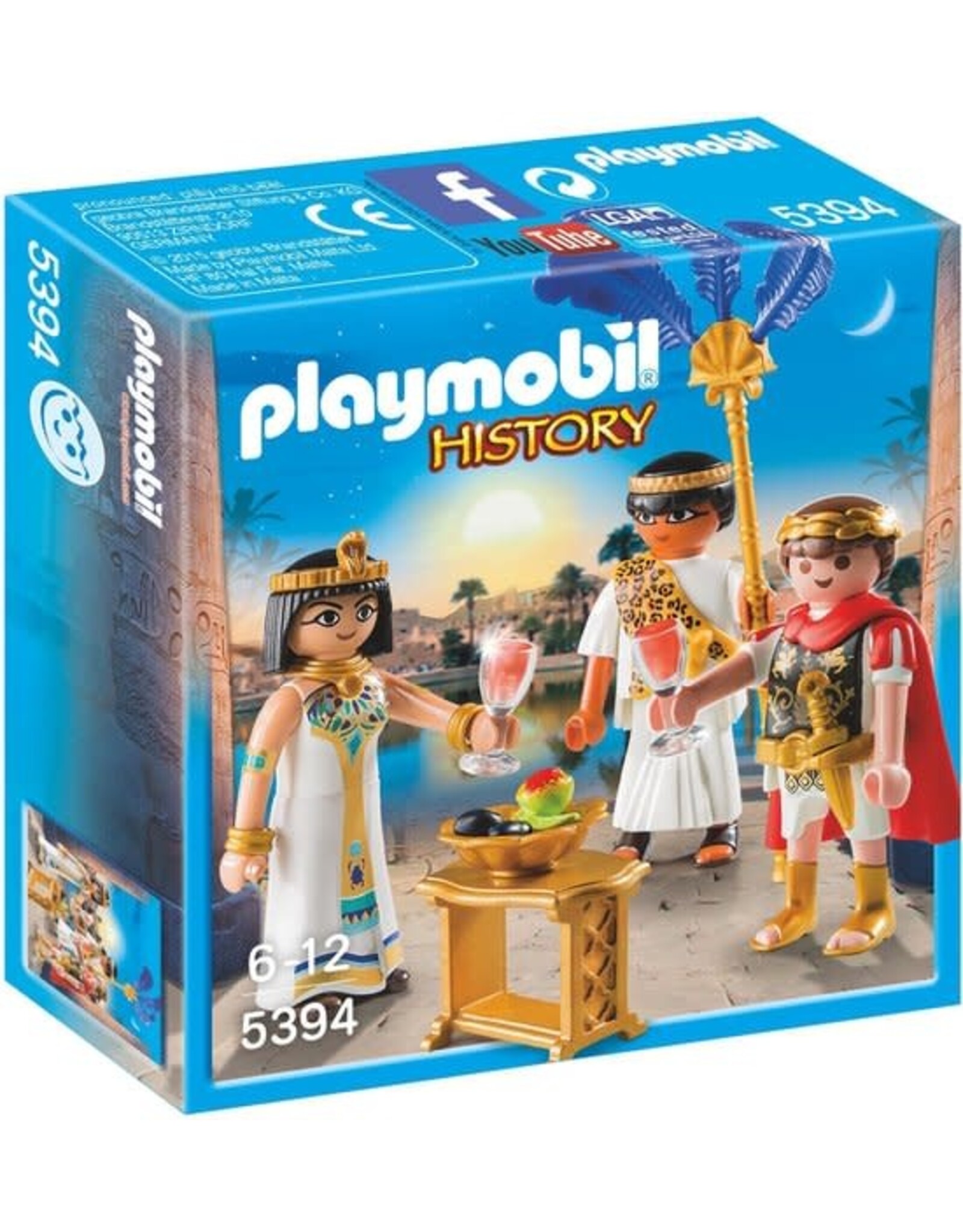 Playmobil Playmobil History  5394 Ceasar en Cleopatra