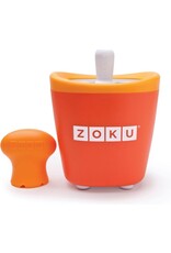 Zoku Zoku Snelle IJsjesmaker Single, Oranje - Quick Pop Maker Single Orange