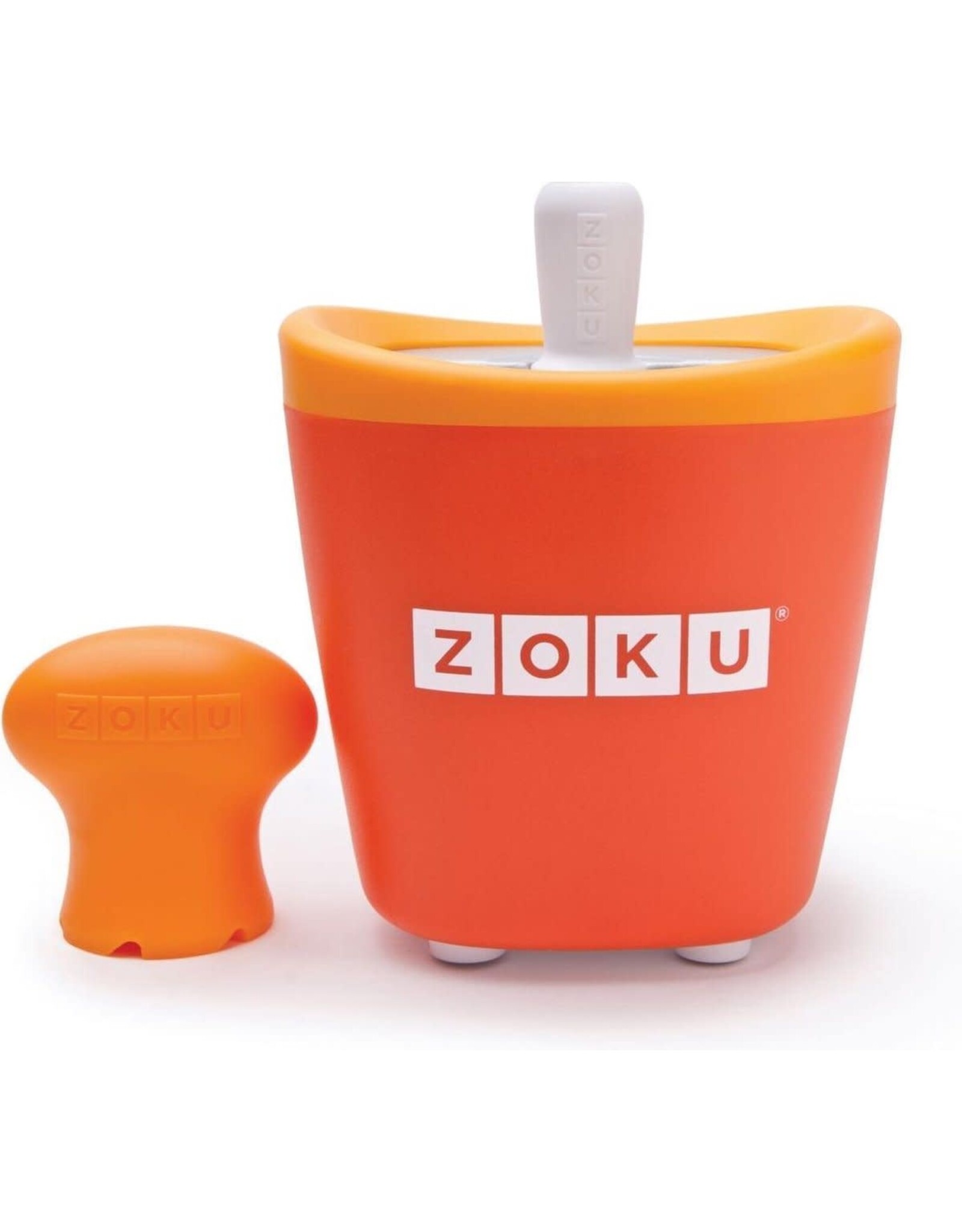 Zoku Zoku Snelle IJsjesmaker Single, Oranje - Quick Pop Maker Single Orange