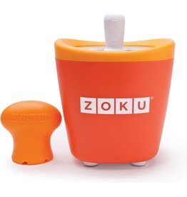 Zoku Zoku Snelle IJsjesmaker Single, Oranje - Quick Pop Maker Single Orange