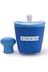 Zoku Zoku Snelle IJsjesmaker Single, Blauw - Quick Pop Maker Single Blue