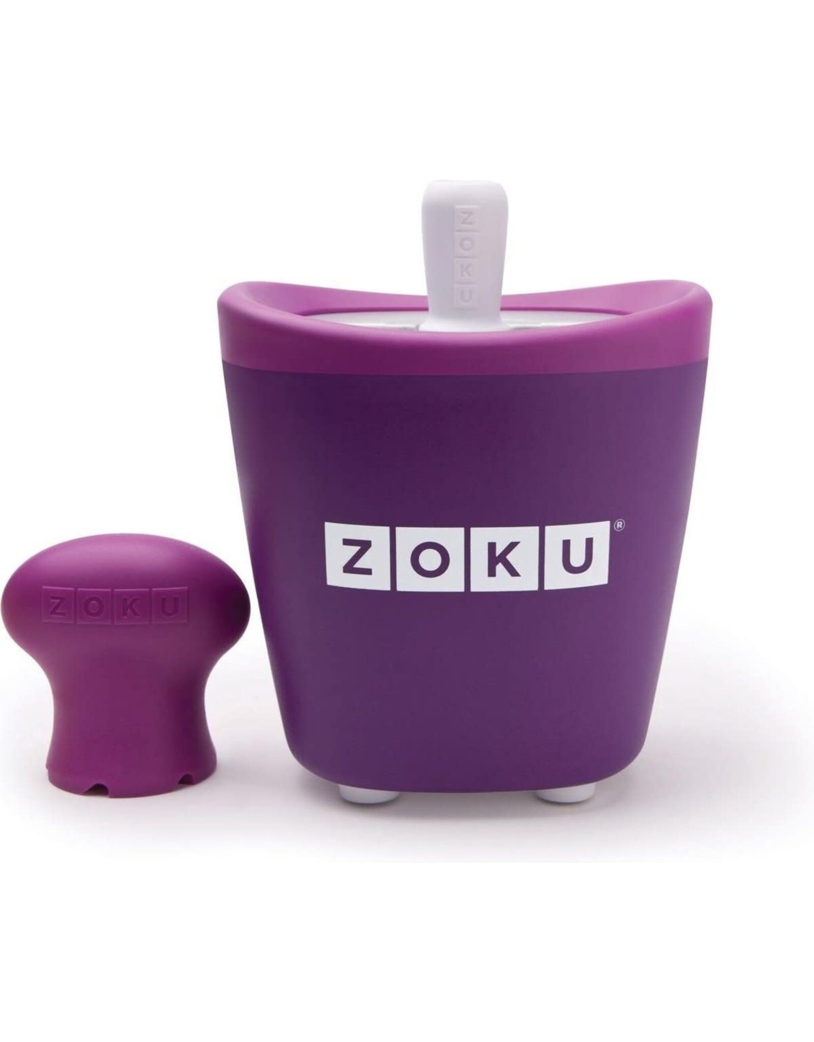 Zoku Zoku Snelle Ijsjesmaker Single, Paars - Quick Pop Maker Single Purple