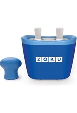 Zoku Zoku Snelle IJsjesmaker Duo, Blauw - Quick Pop Maker Duo, Blue