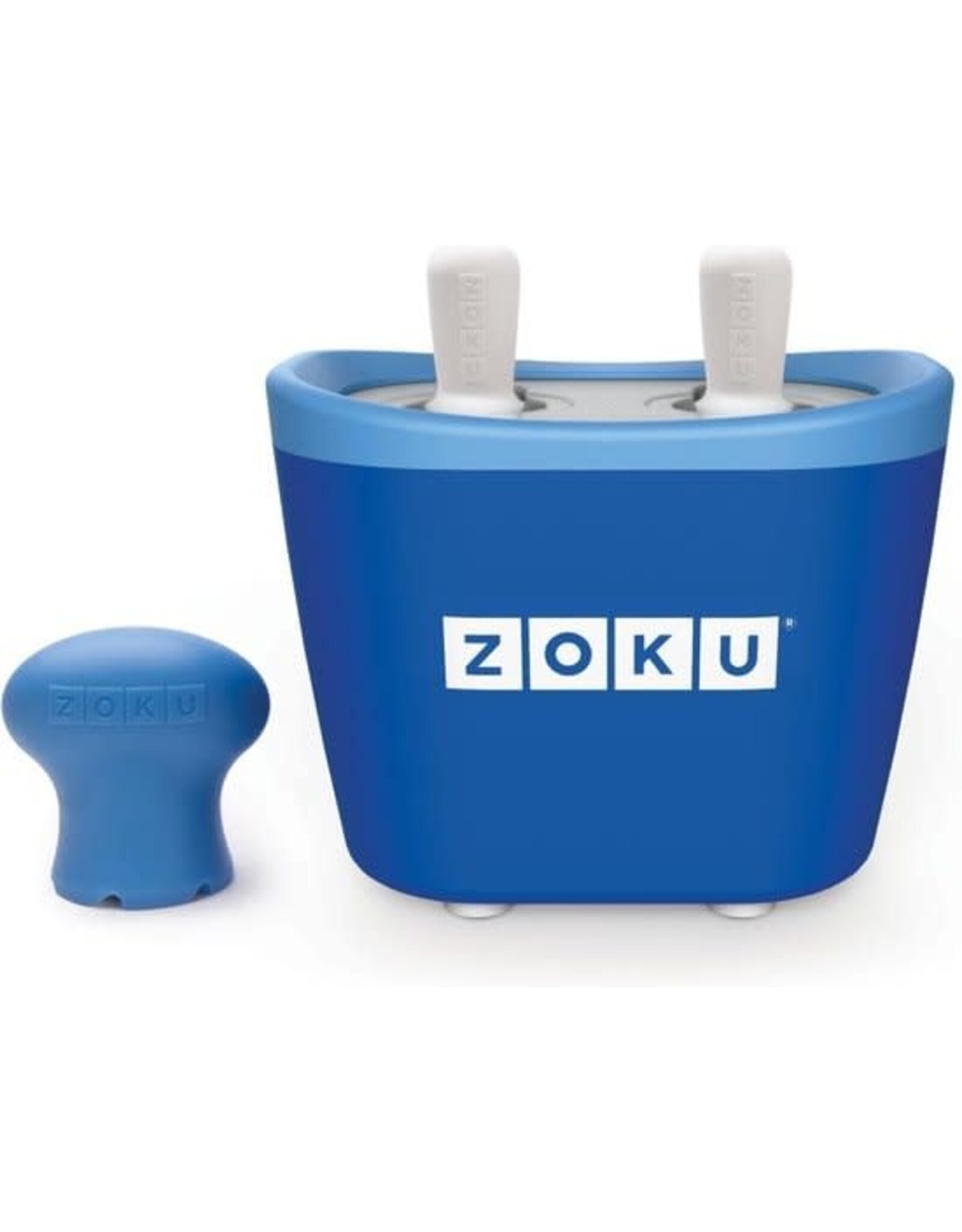 Zoku Zoku Snelle IJsjesmaker Duo, Blauw - Quick Pop Maker Duo, Blue