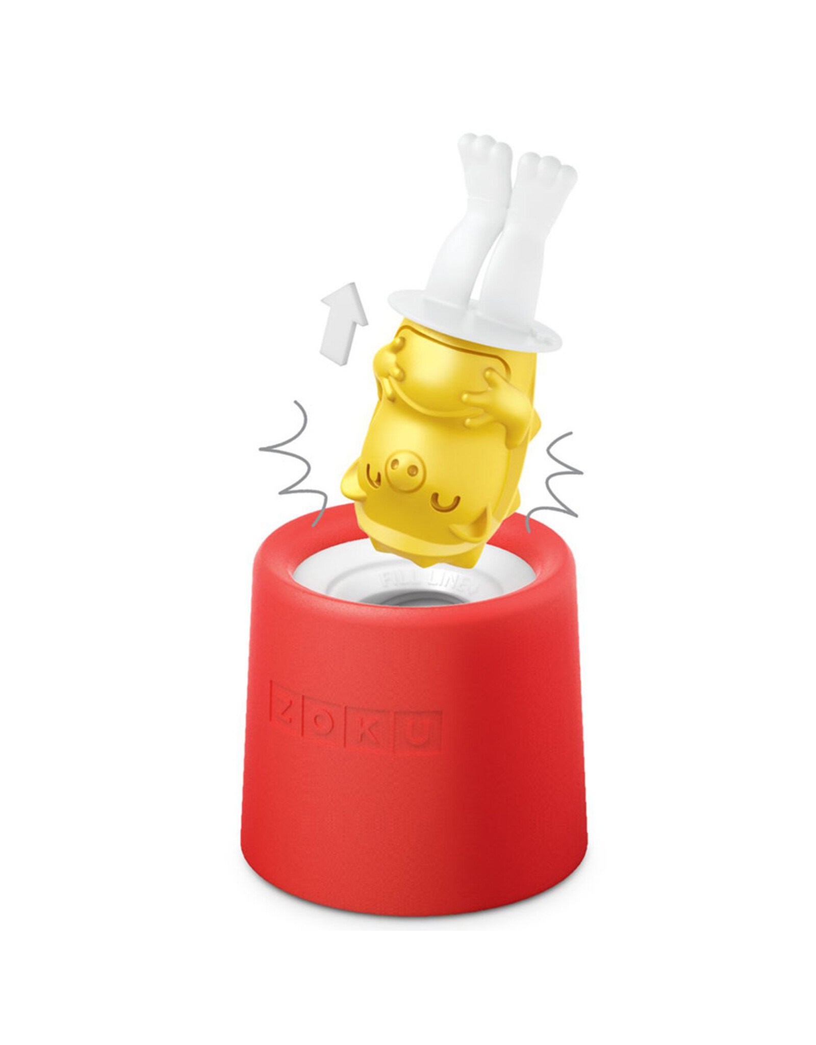 Zoku Zoku IJsvormpje Zee-egel met Houder