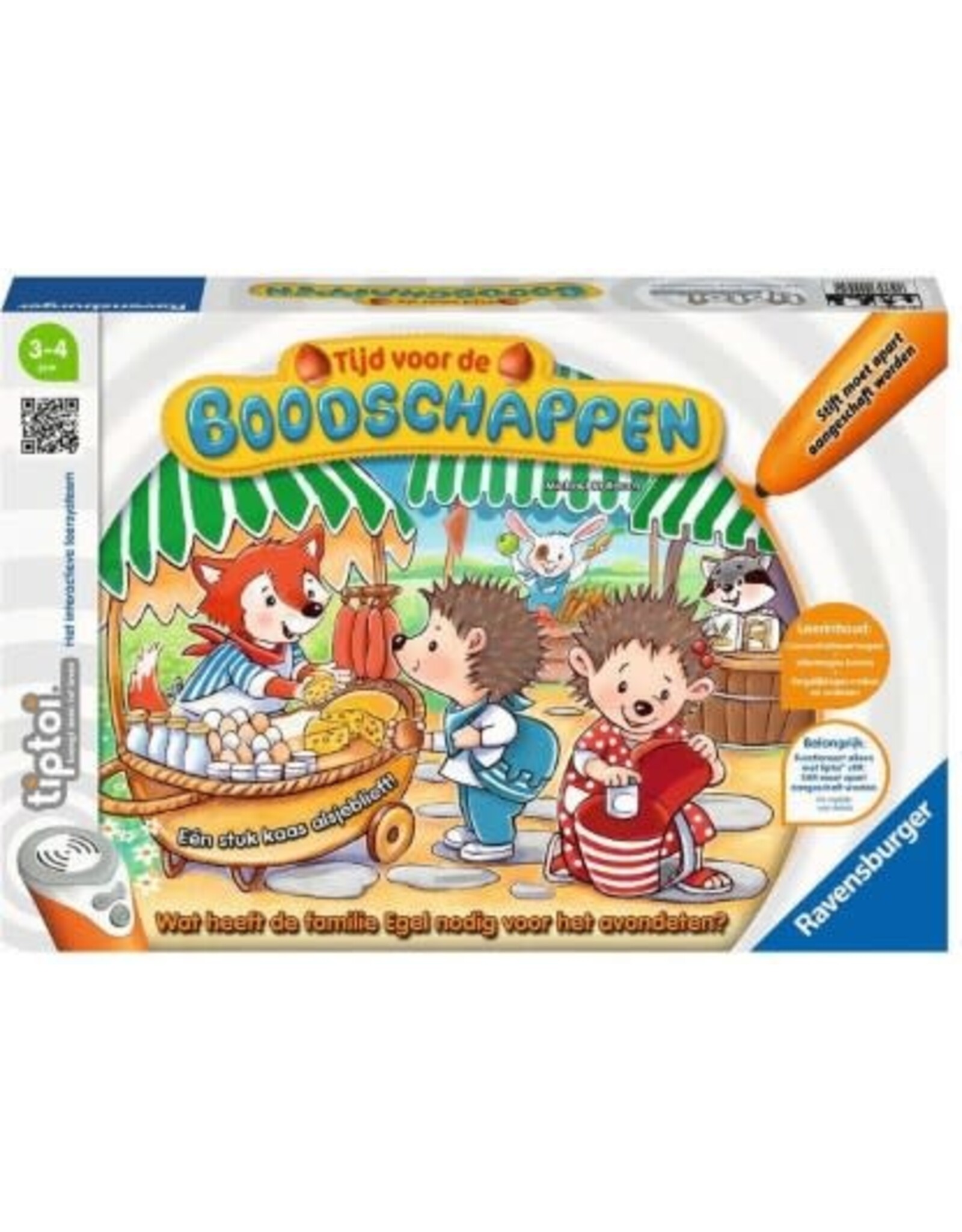 Ravensburger Ravensburger Tiptoi® 000951 Spel  Tijd voor de Boodschappen