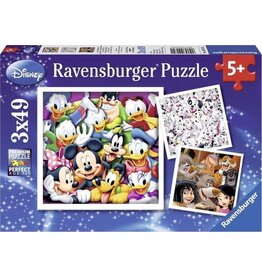 Ravensburger Ravensburger Puzzel 092741 Disney Klassiekers (3X49 stukjes)