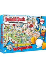 Puzzel Donald Duck 12 Ambachten - 50 Ongelukken 1000 stukjes