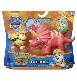 Spinmaster Paw Patrol Dino Rescue Rubble en Triceratops