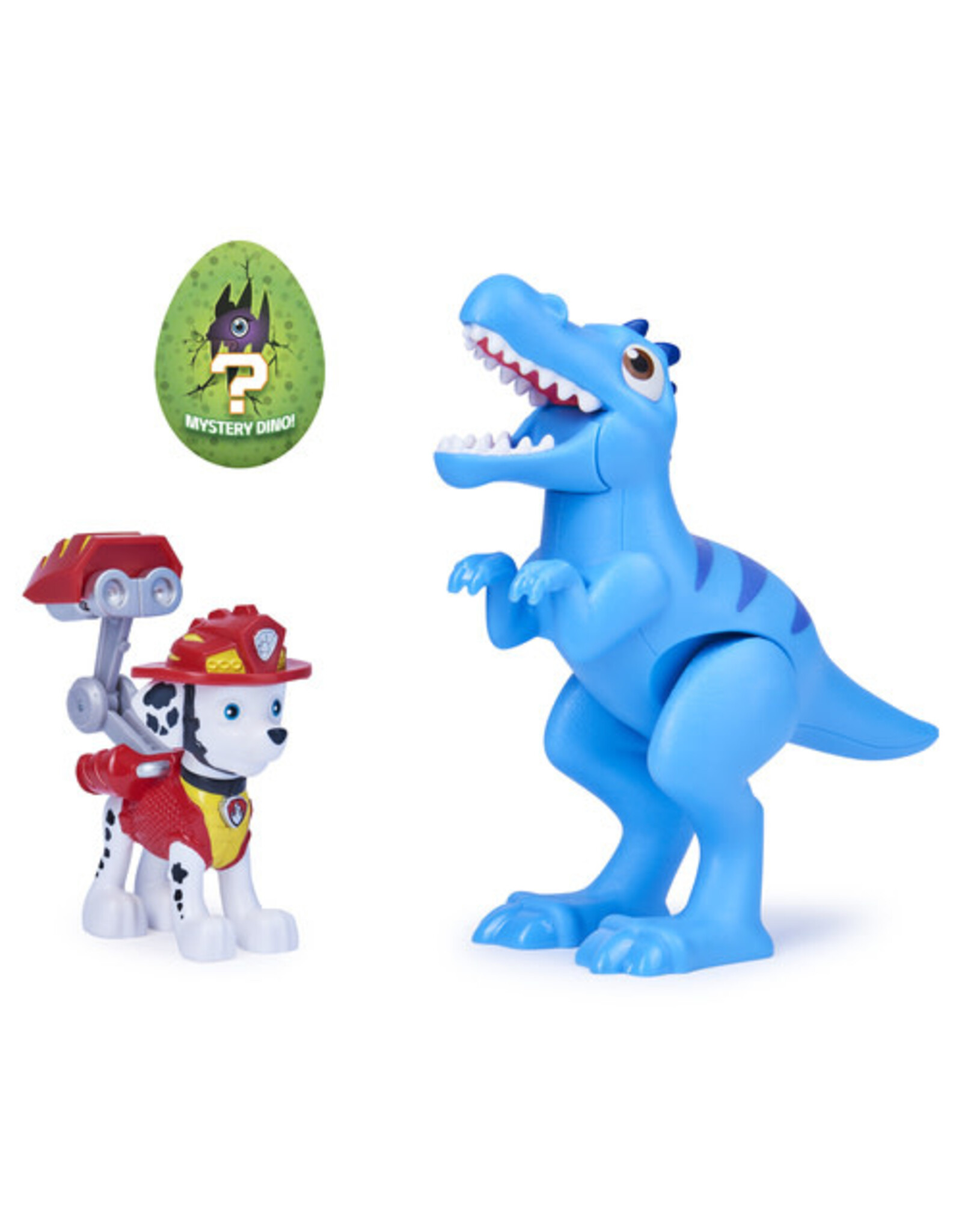 Spinmaster Paw Patrol Dino Rescue Marshall en Velociraptor