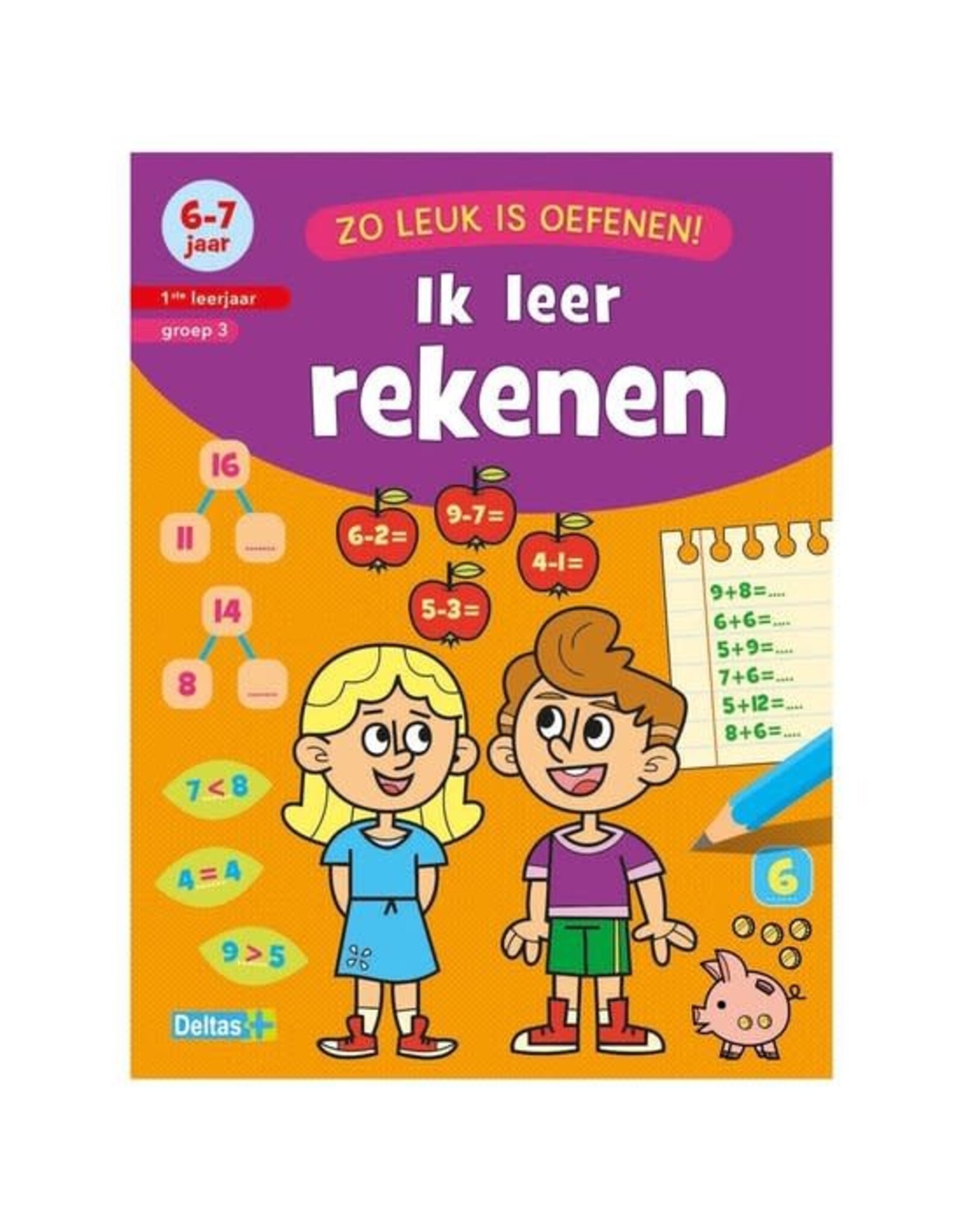 Uitgeverij Deltas Zo Leuk Is Oefenen! Ik Leer Rekenen (6-7 J.)