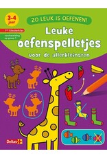 Uitgeverij Deltas Zo Leuk Is Oefenen! Leuke Oefenspelletjes (3-4 J.)