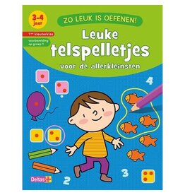 Uitgeverij Deltas Zo Leuk Is Oefenen! Leuke Telspelletjes (3-4 J.)