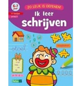 Uitgeverij Deltas Zo Leuk Is Oefenen! Ik Leer Schrijven (6-7 J.)