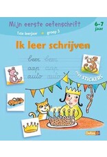 Uitgeverij Deltas Mijn Eerste Oefenschrift Met Stickers - Ik Leer Schrijven ( 6- 7 J.)
