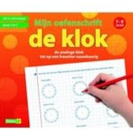 Uitgeverij Deltas Mijn Oefenschrift De Klok 7-9 Jaar