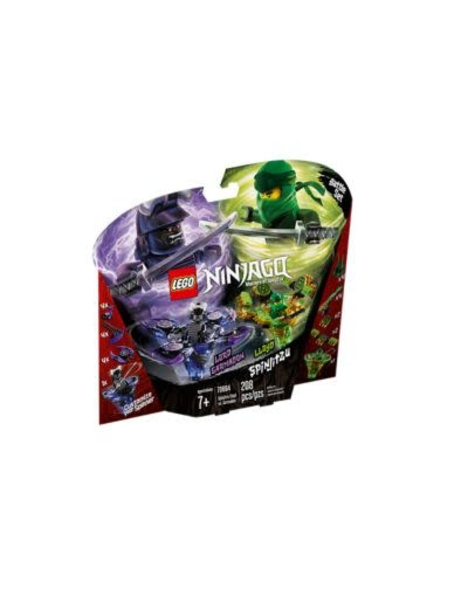 LEGO Lego Ninjago 70664 Spinjitzu Lloyd vs. Garmadon