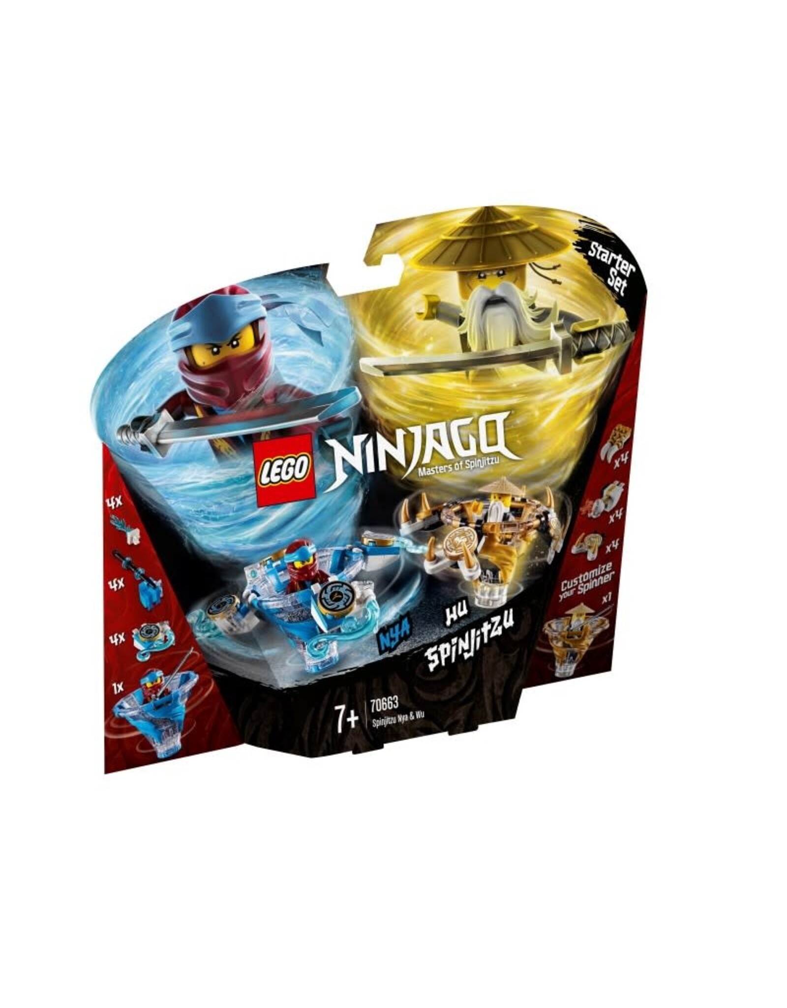 LEGO Lego Ninjago 70663 Spinjitzu Nya & Wu