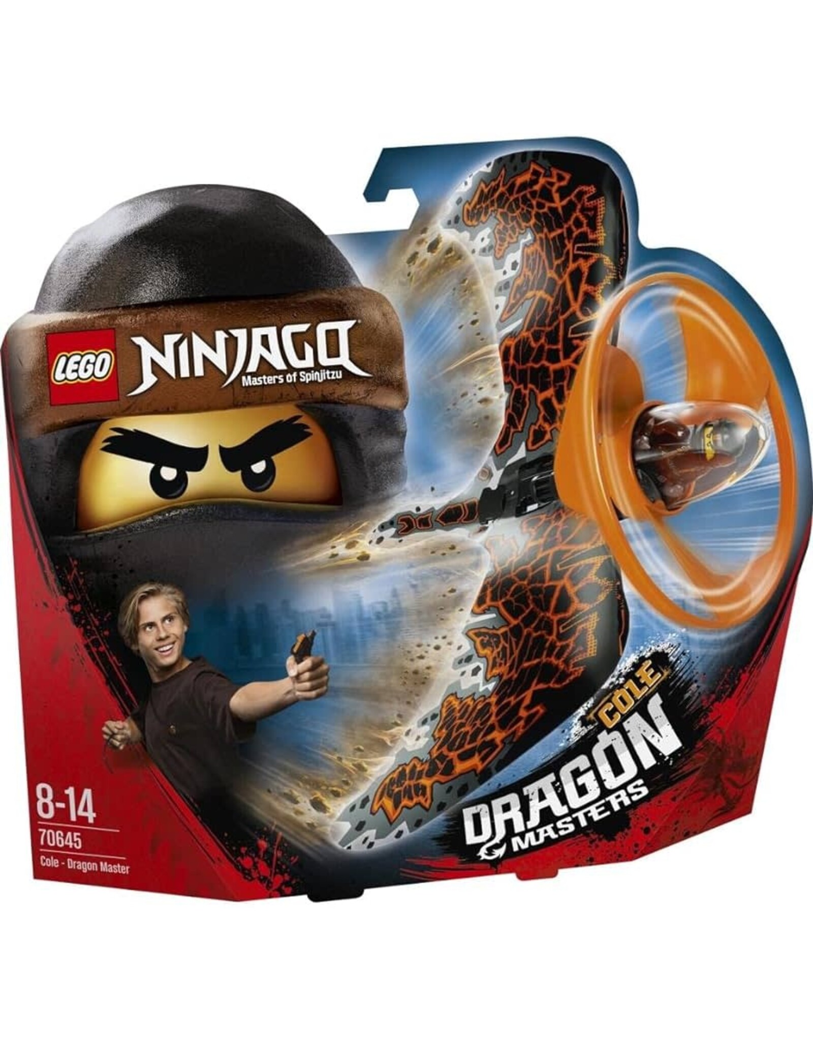 LEGO Lego Ninjago 70645 Cole Drakenmeester – Cole  Dragon Master