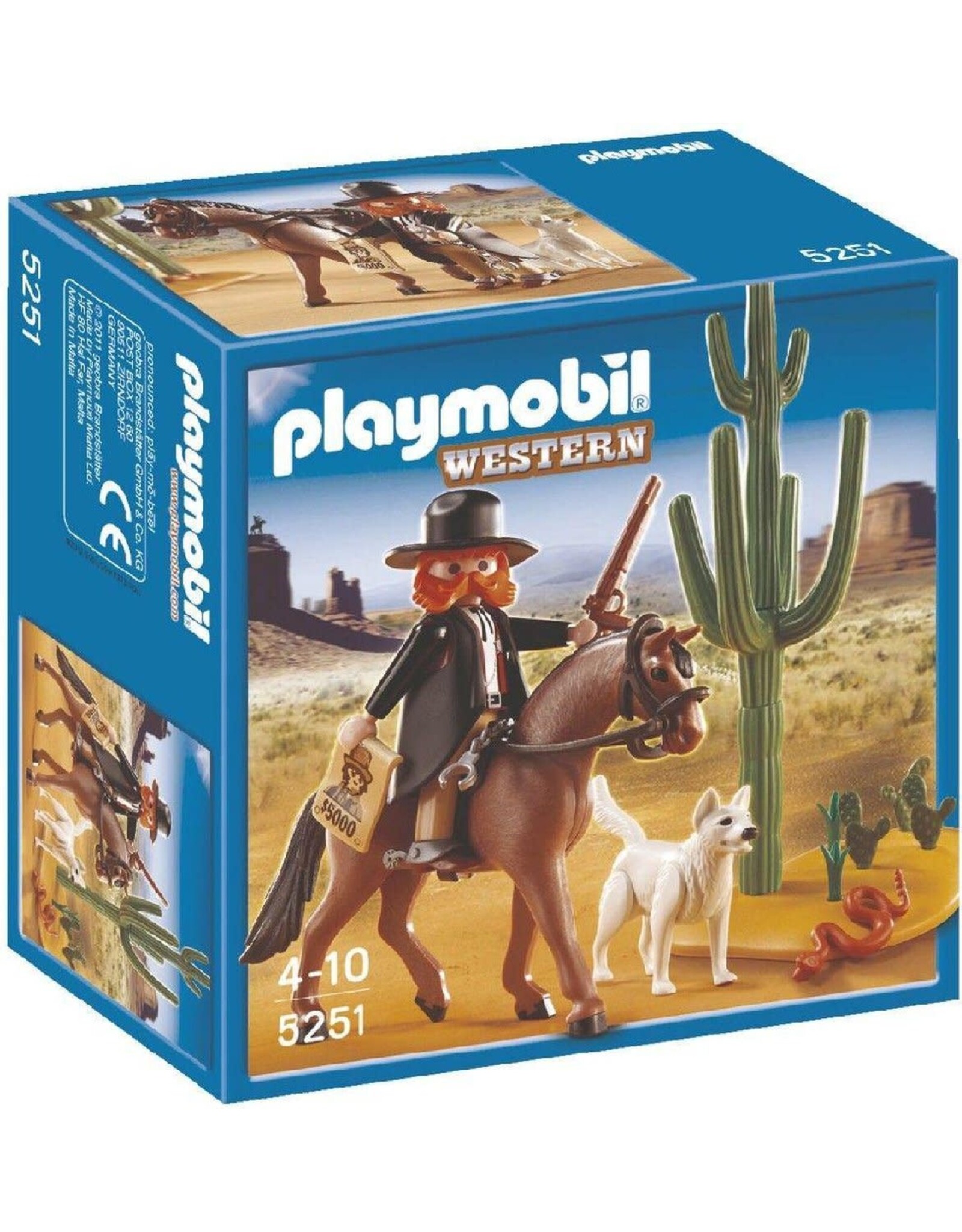 Playmobil Playmobil Western 5251 Sheriff te Paard