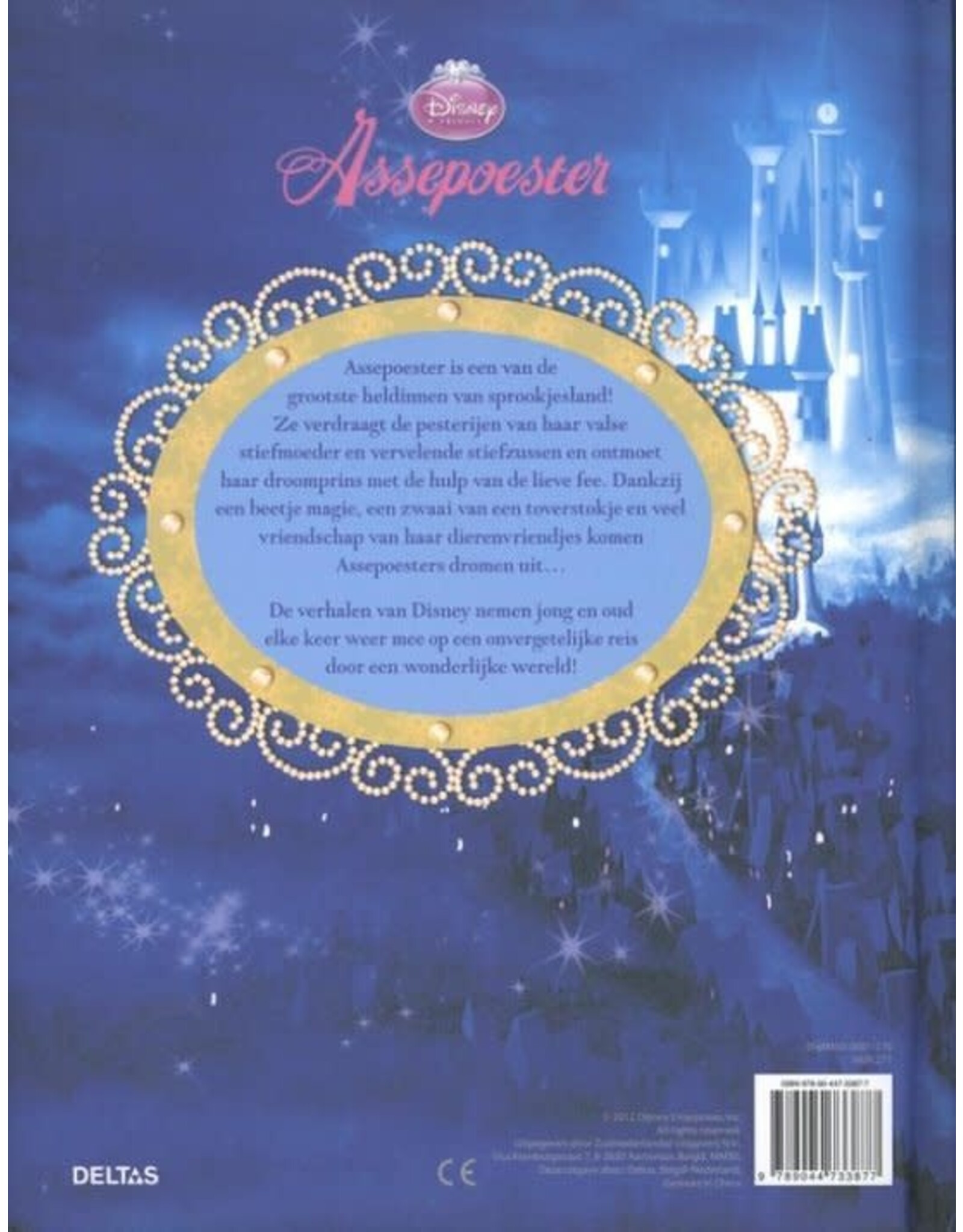 Disney (Voor)Leesboek:  Assepoester