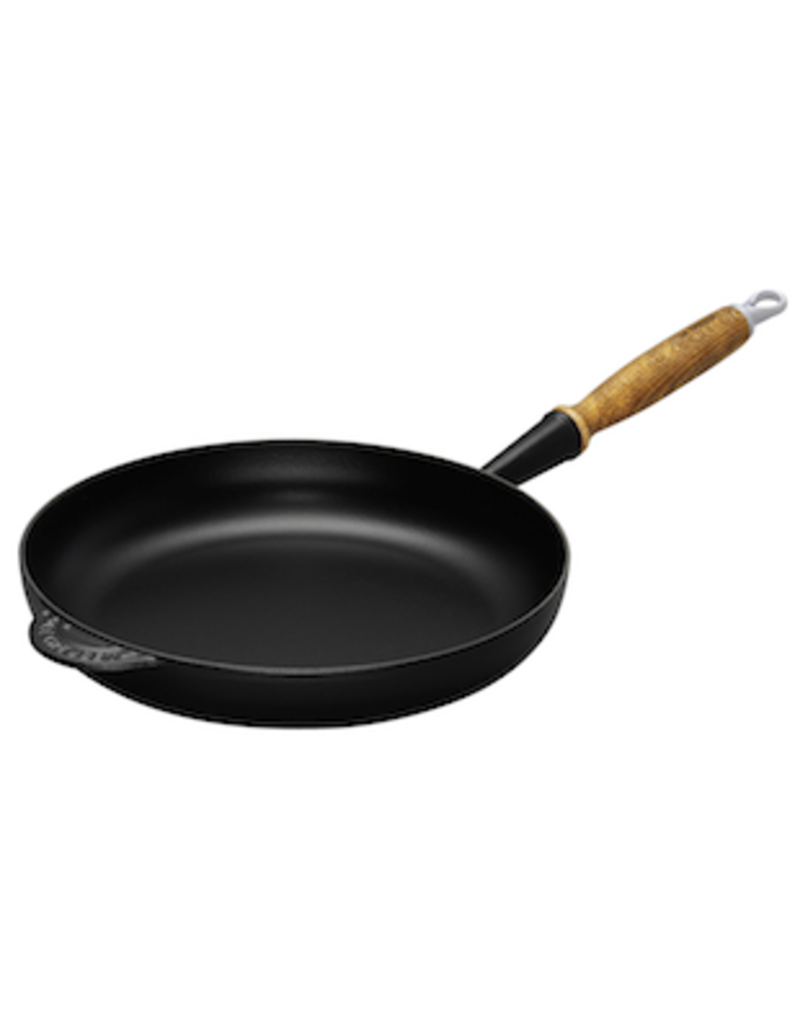 LeCreuset Le Creuset Gietijzeren Koekenpan, Mat Zwart (28cm, 2.6l)