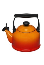 LeCreuset Le Creuset Fluitketel "Tradition", Oranjerood (2,1l)