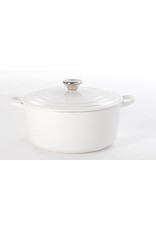 LeCreuset Le Creuset Gietijzeren Ronde Braadpan Tradition, Wit (24cm, 4.2l)